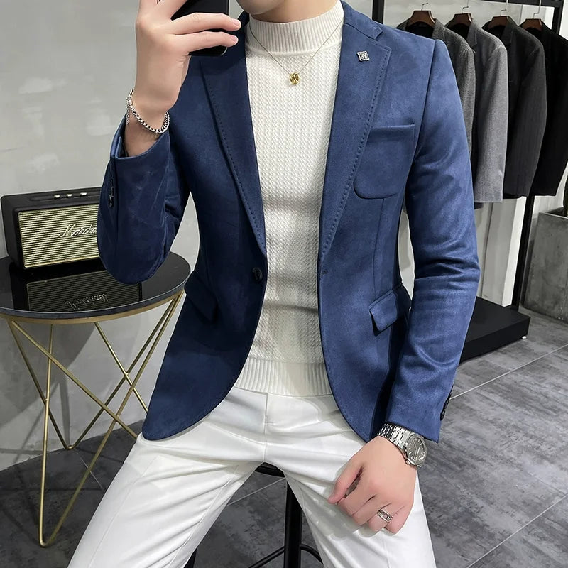 Stylish Modern Men's Office Blazer