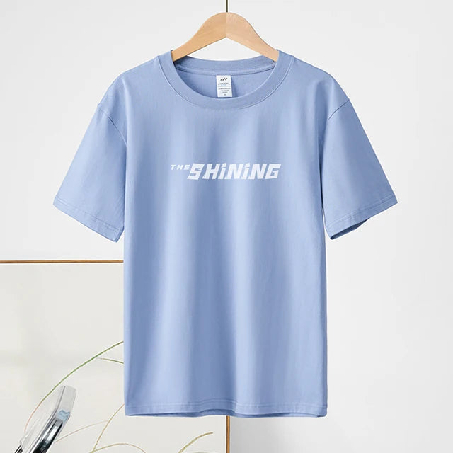 Cotton Polyester Letter Printed T-Shirt
