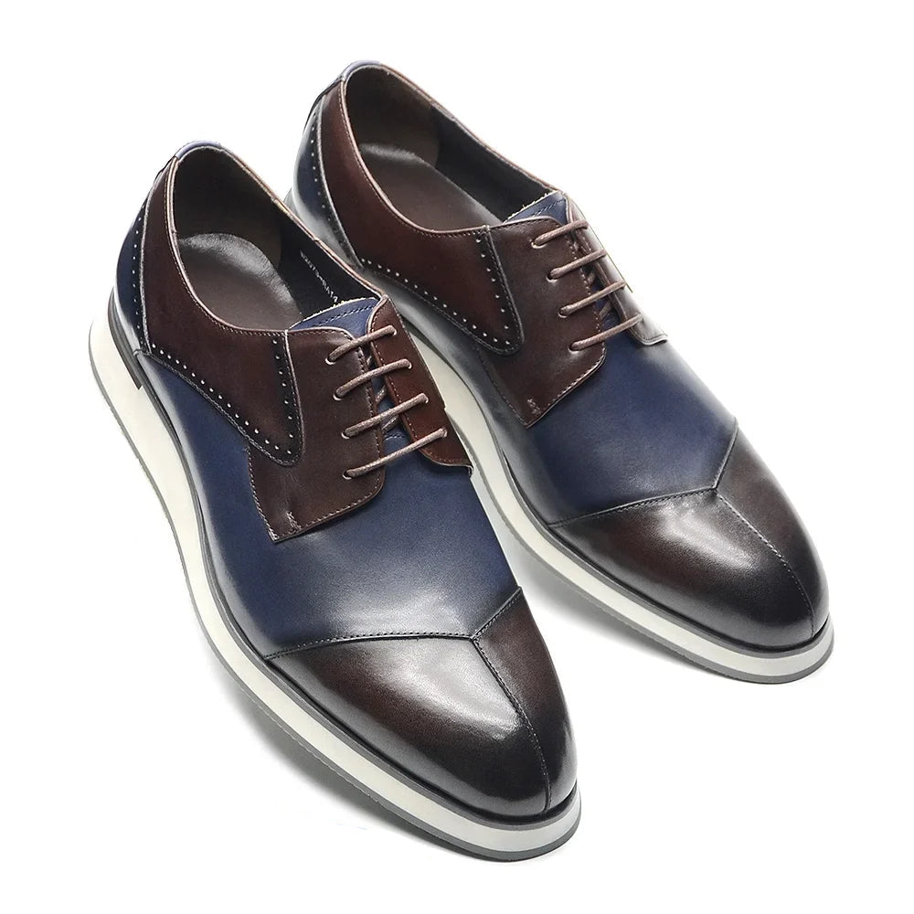 Classic Genuine Leather Derby Shoes