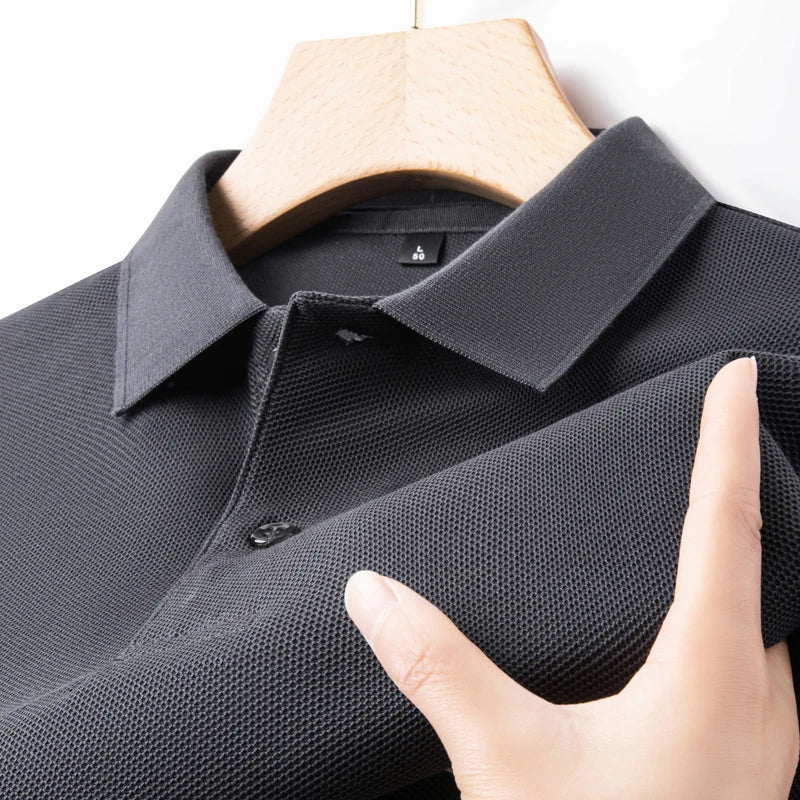 Casual Summer Cotton Breathable Polo Shirt