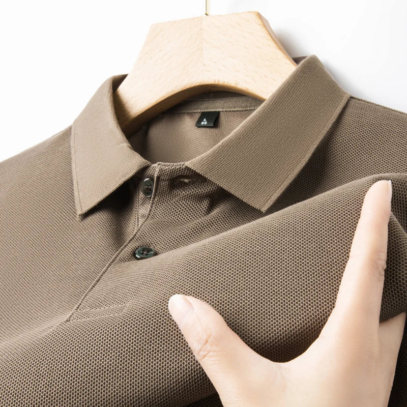 Casual Summer Cotton Breathable Polo Shirt