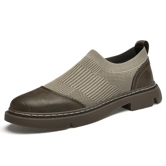 Low Top Solid Slip-On Shoes