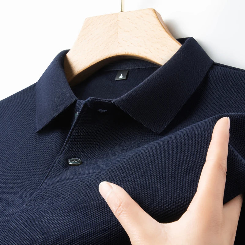 Casual Summer Cotton Breathable Polo Shirt