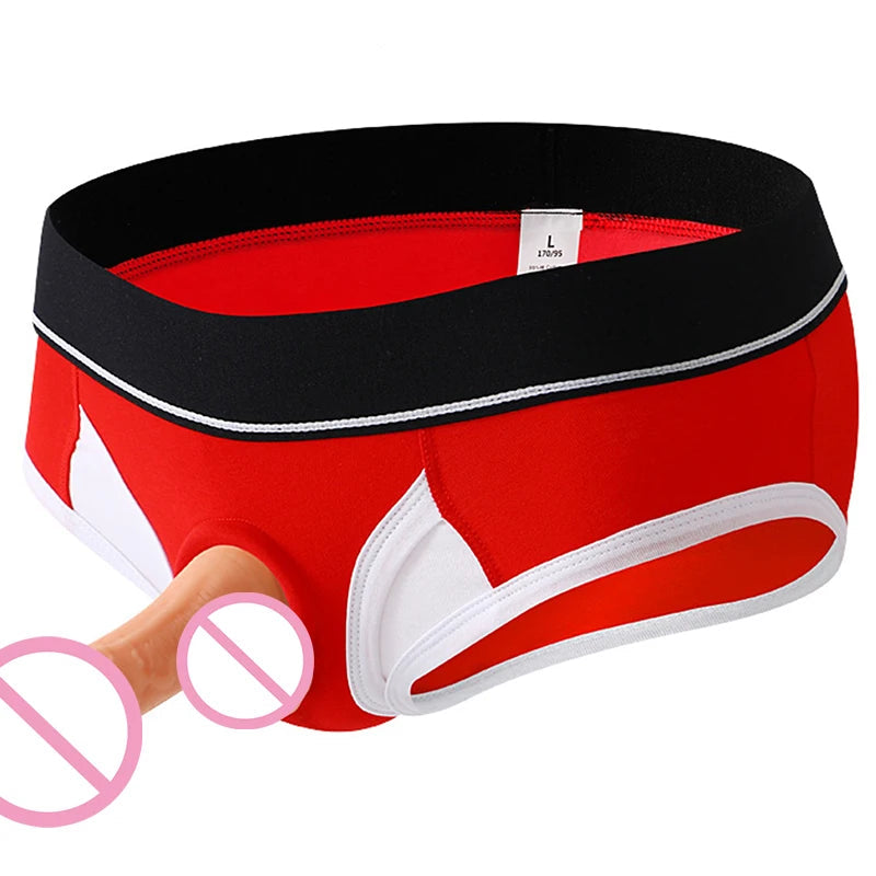 Sexy Silicone Hole Ring Brief