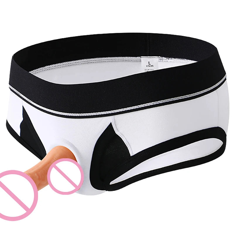 Sexy Silicone Hole Ring Brief