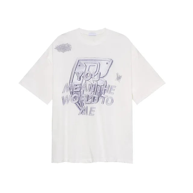 Casual Printed Pattern Style T-Shirt