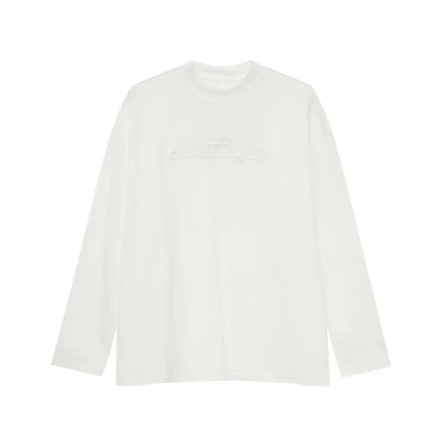 Solid Casual Round Collar Loose T-Shirt