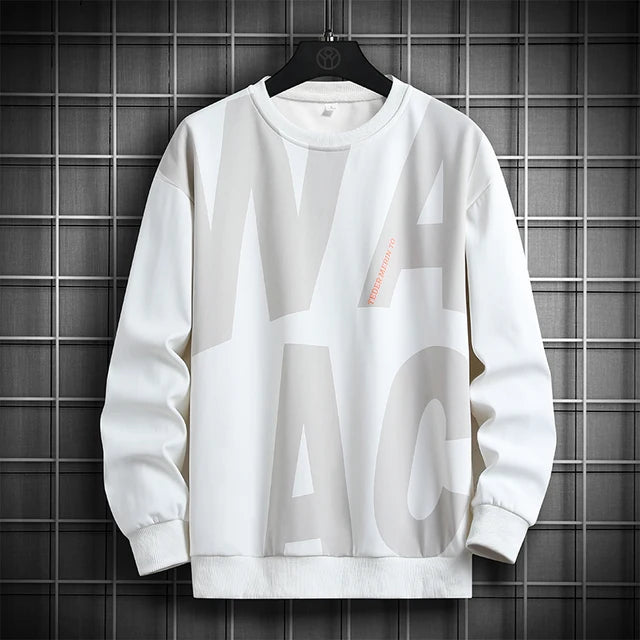 Fashion Solid Casual Letter Sweater