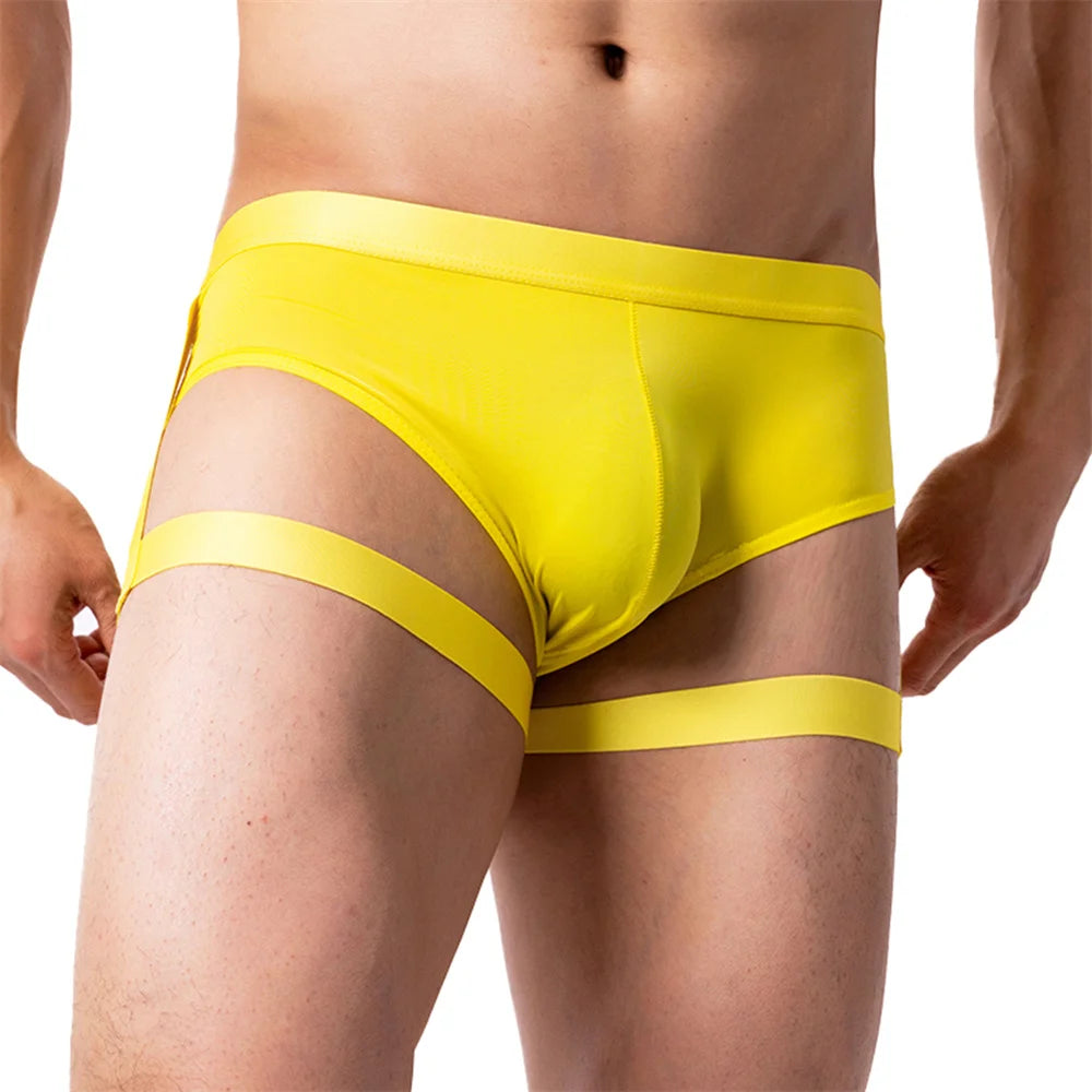 Bandage Leg U Convex Pouch Boxer