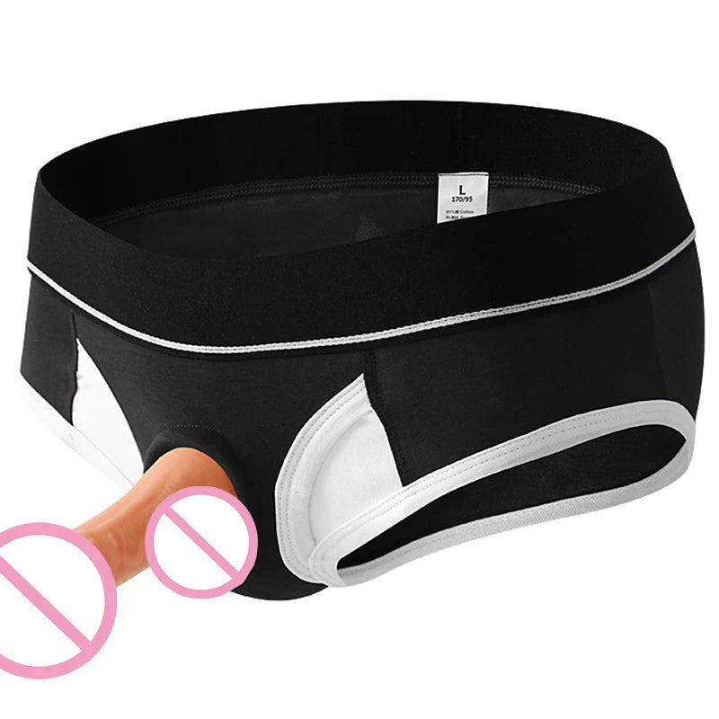 Sexy Silicone Hole Ring Brief