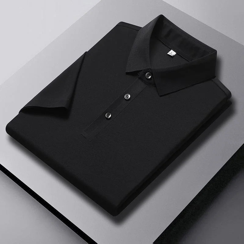 Classic Seamless Short Sleeve Polo Shirt