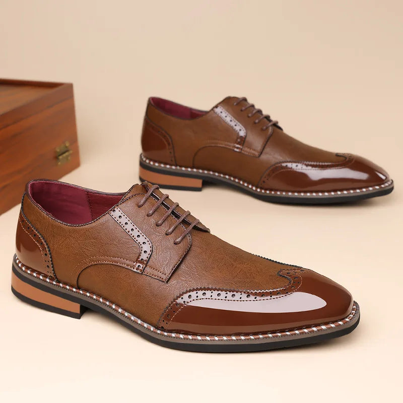 Heritage Signature Wingtip Derby Shoes