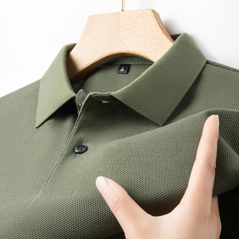 Casual Summer Cotton Breathable Polo Shirt