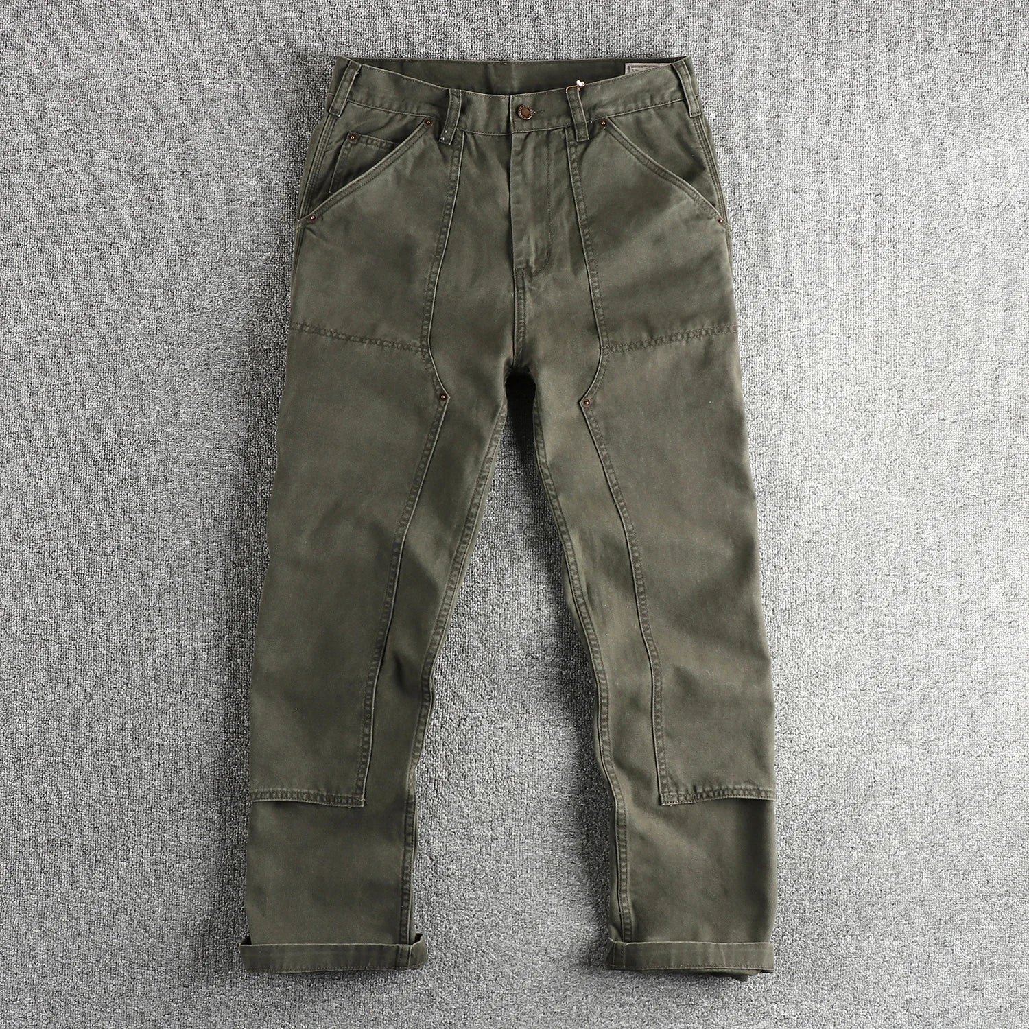 Reinforced Workwear Straight Pants