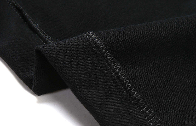 Stripe Decorated Knee-Length Sporty Shorts