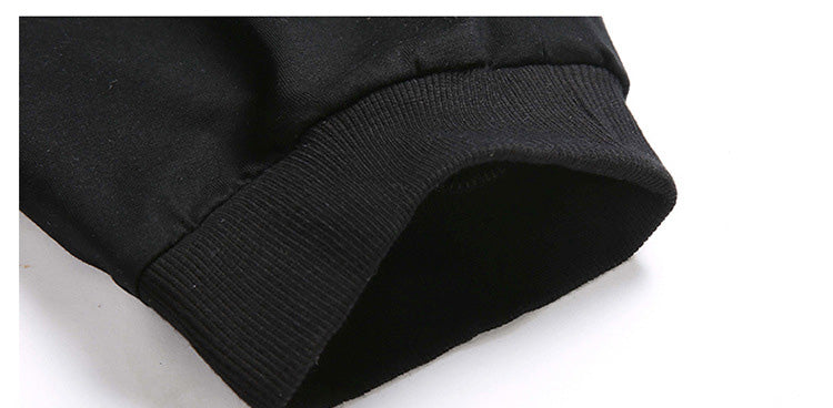 Stripe Decorated Knee-Length Sporty Shorts