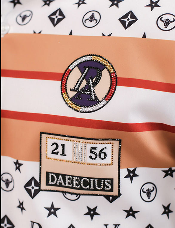 Camisa de manga larga con estampado de símbolo único