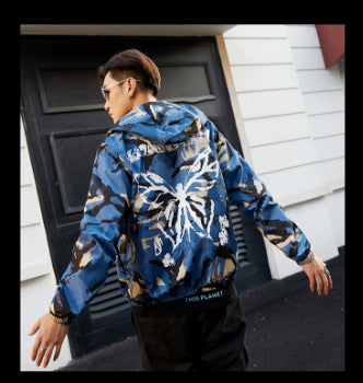 Army Design Art Men Hooded Jacket - FanFreakz