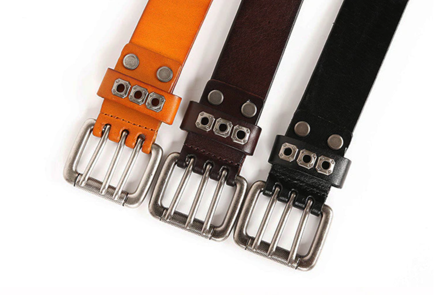 Punk Rivet Men Rock Style Belt - FanFreakz