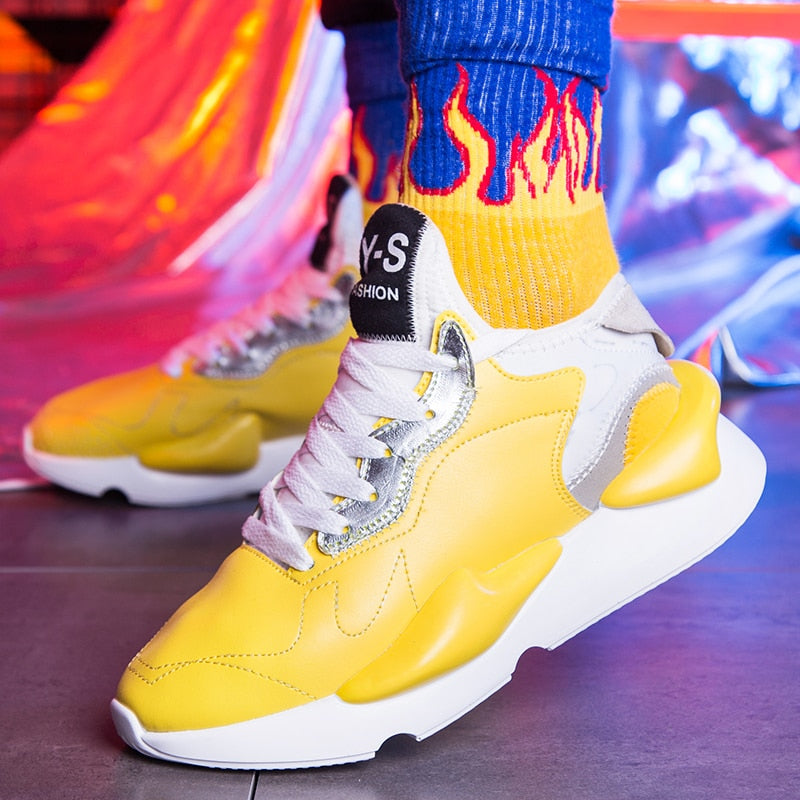 Super Cool Hauteur Augmenter Léger Respirant Hommes Sneaker