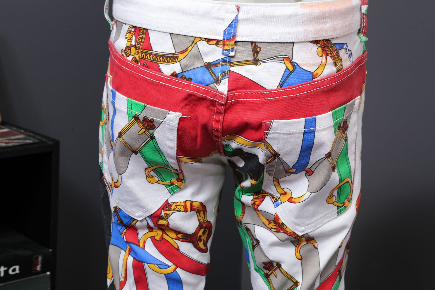 Pantalon décontracté de couleur mélangée