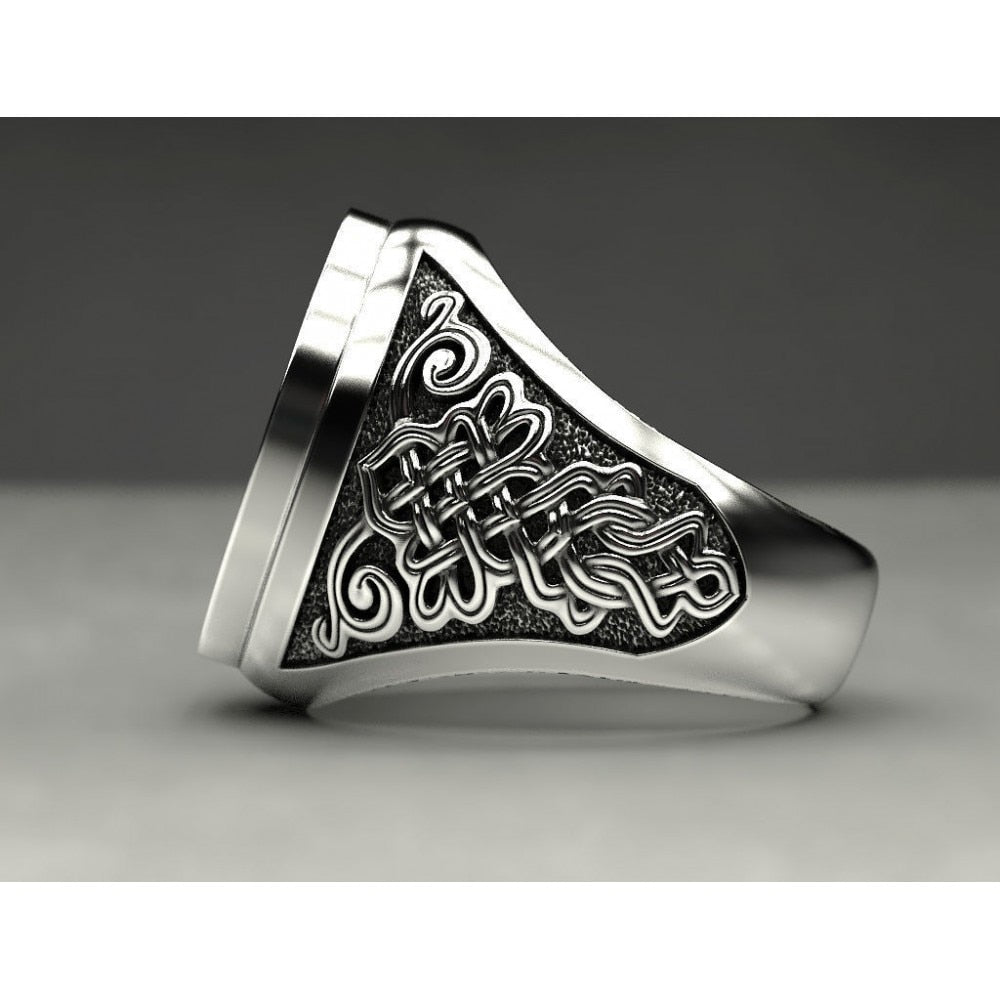 Intricate Dragon, Knight and Wolf Metal Fashion Rings