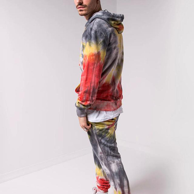 Tie Die Pullover Hoodie Sportswear Survêtement