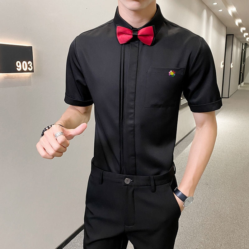 Mini Rainbow Sunflower Cartoon Printed Shirts