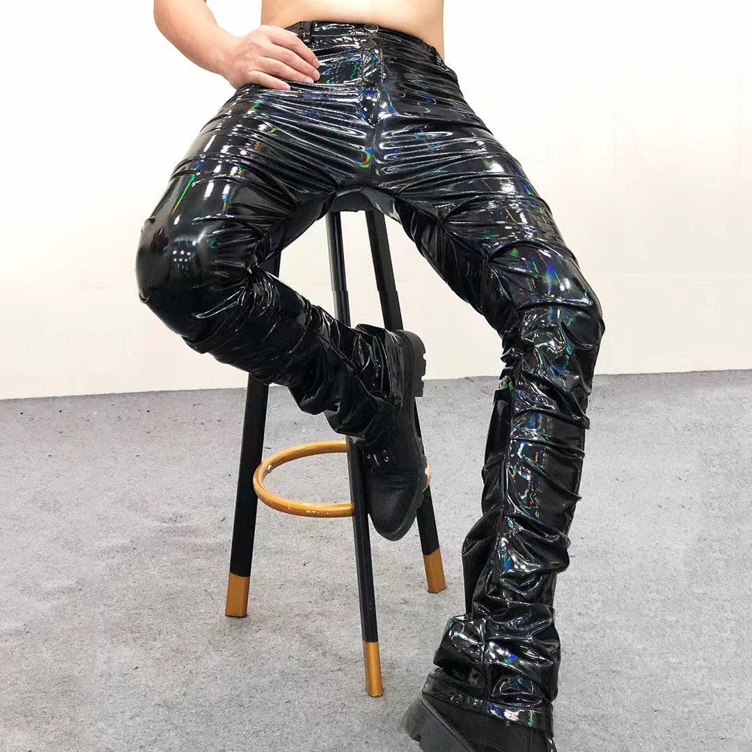 Pantalon de couleur magique Panthom noir uni