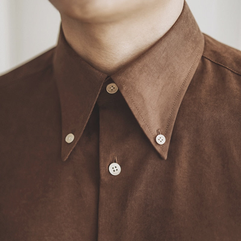 Chemise d'automne soignée blanche Hickory