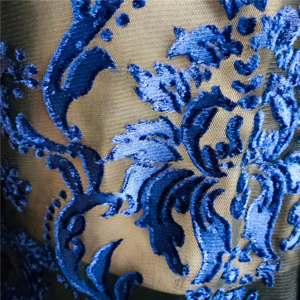 Transparent Geometric Pattern Mesh Short Sleeve Shirt