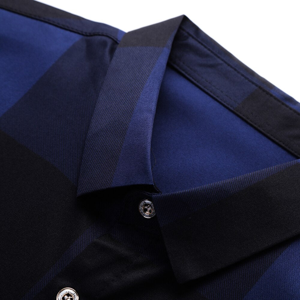 Plaid Pattern Long Sleeve Shirt