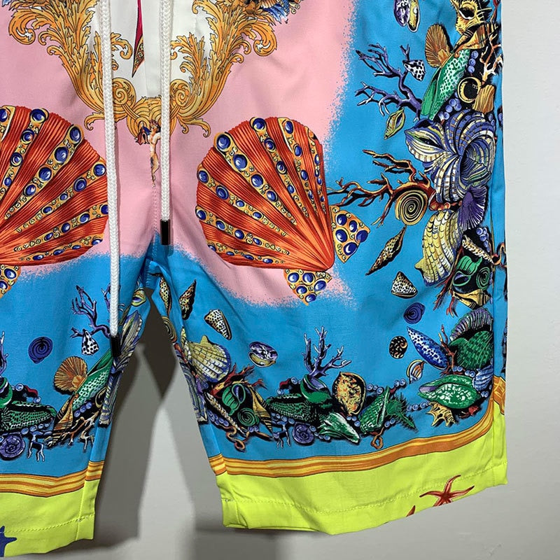 Casual Colorful Sea World Beach Shorts