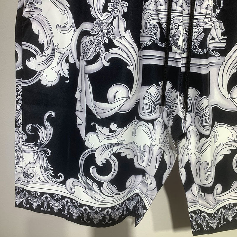 Floral Printed Casual Men Short