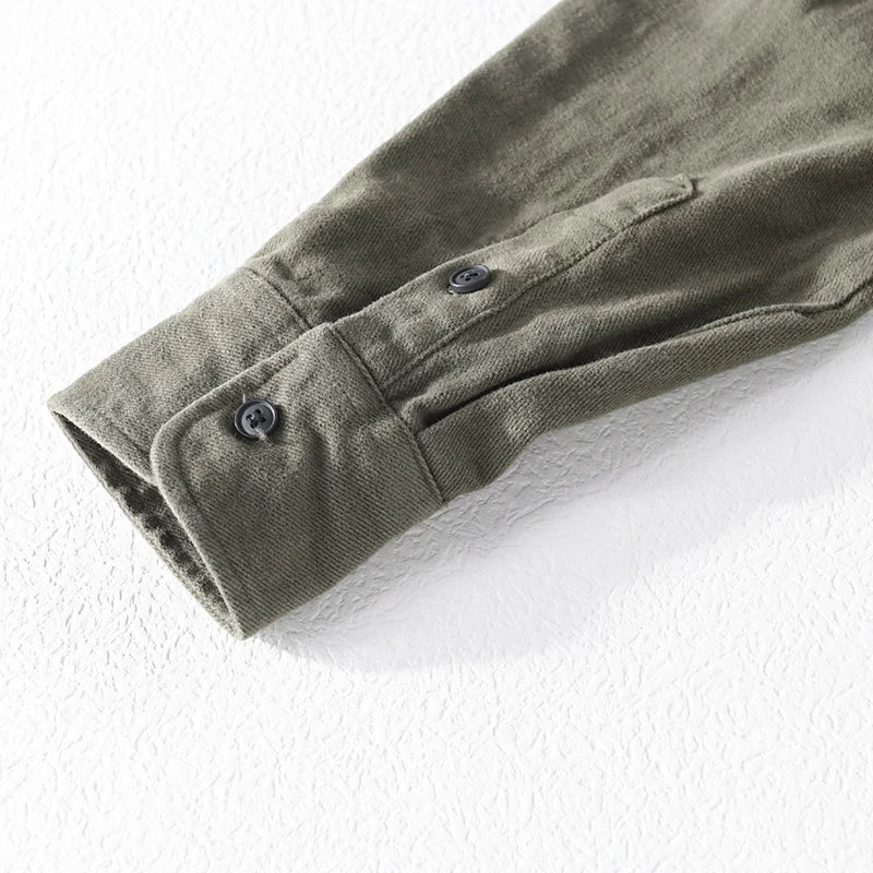 Contrast Color Patchwork Solid Shirt