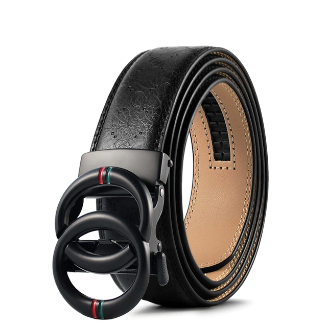 Ceinture automatique rétro à double boucle