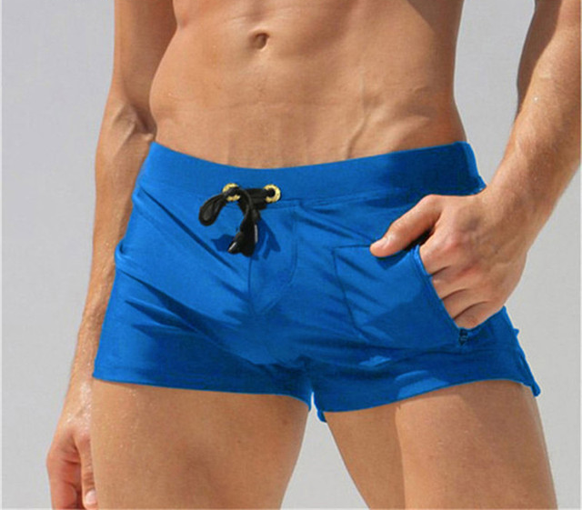 Adjustable Solid Summer Men Short