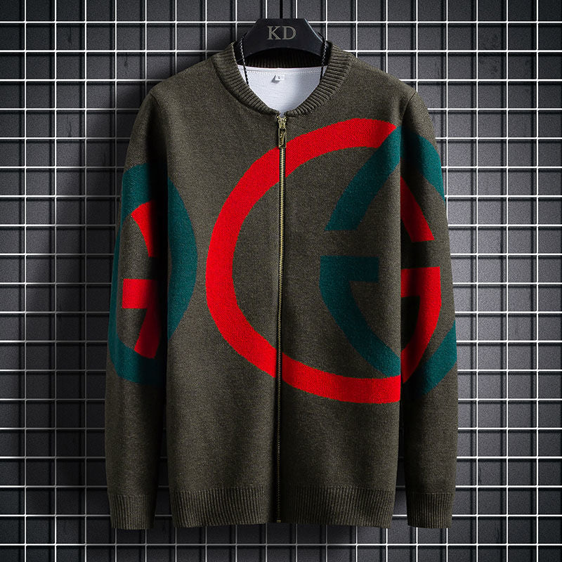 Chaqueta de manga larga con letras Big G