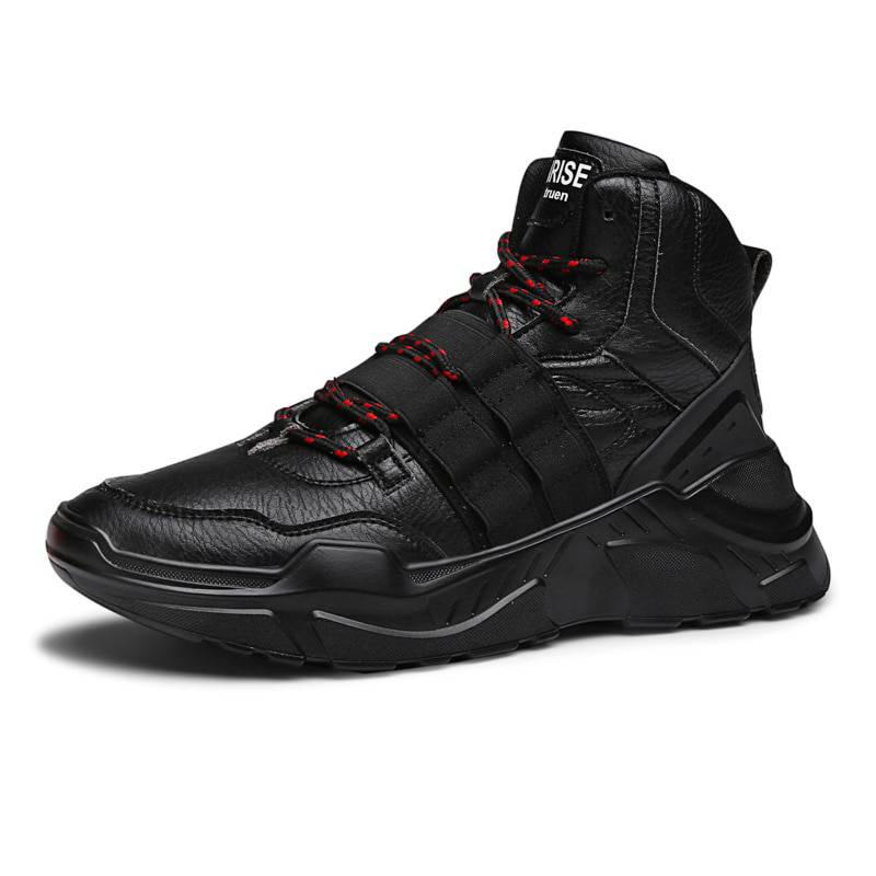 Sneaker Hip Hop à lacets avec bande de ceinture pour hommes