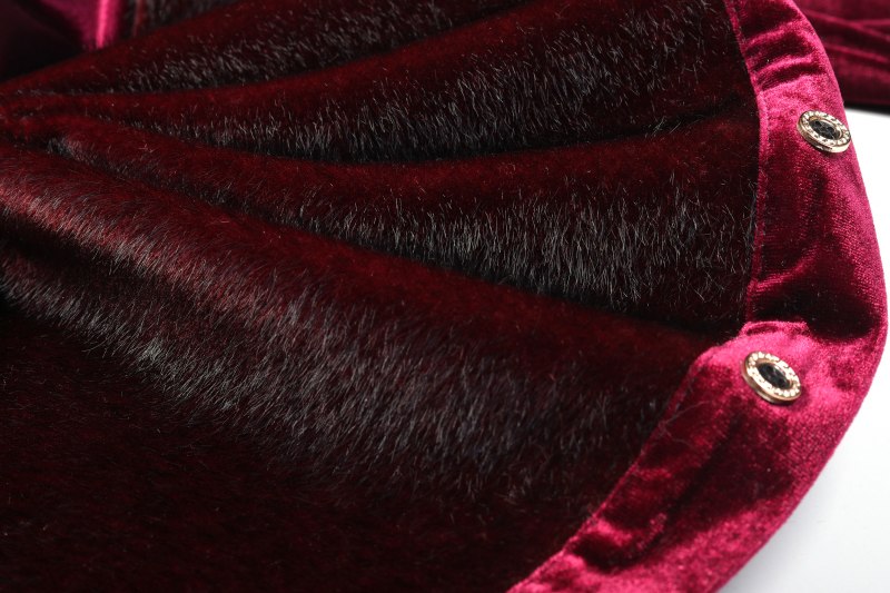 Camisa semiformal de manga larga para hombre con detalles peludos