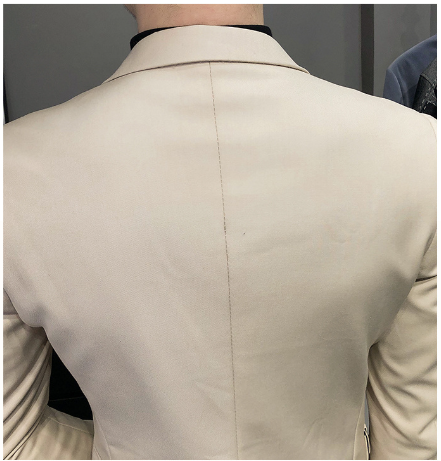 Solid Mono Color Multi-Pocket Decorated Blazer