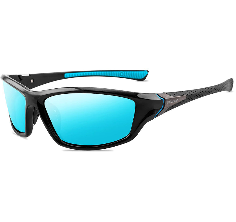 Lunettes de soleil rétro à verres polarisés miroir