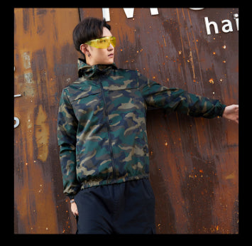 Army Design Art Men Hooded Jacket - FanFreakz