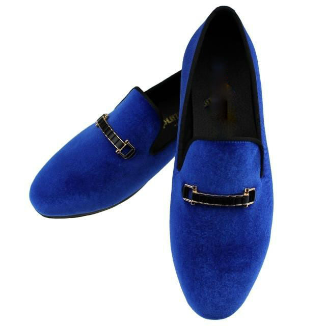 Unique Elegant Buckle Men Loafer Shoes
