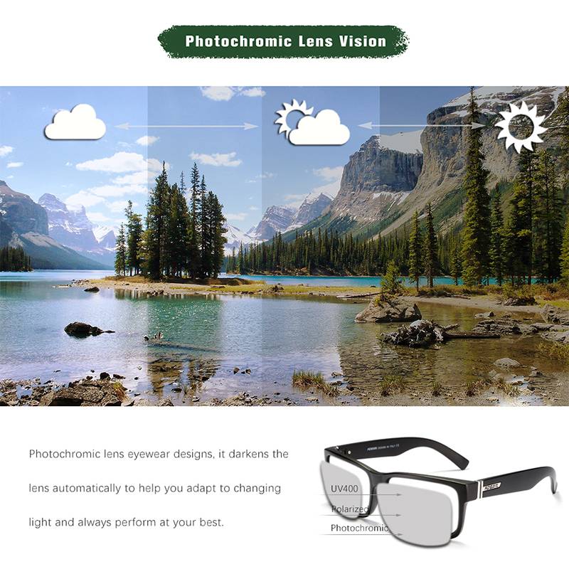 Square Sport Polarized with Colorful Lenses Men Sunglasses