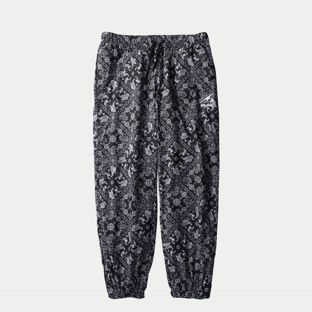 Ethnic Elastic Waist Loose Jogger Pants