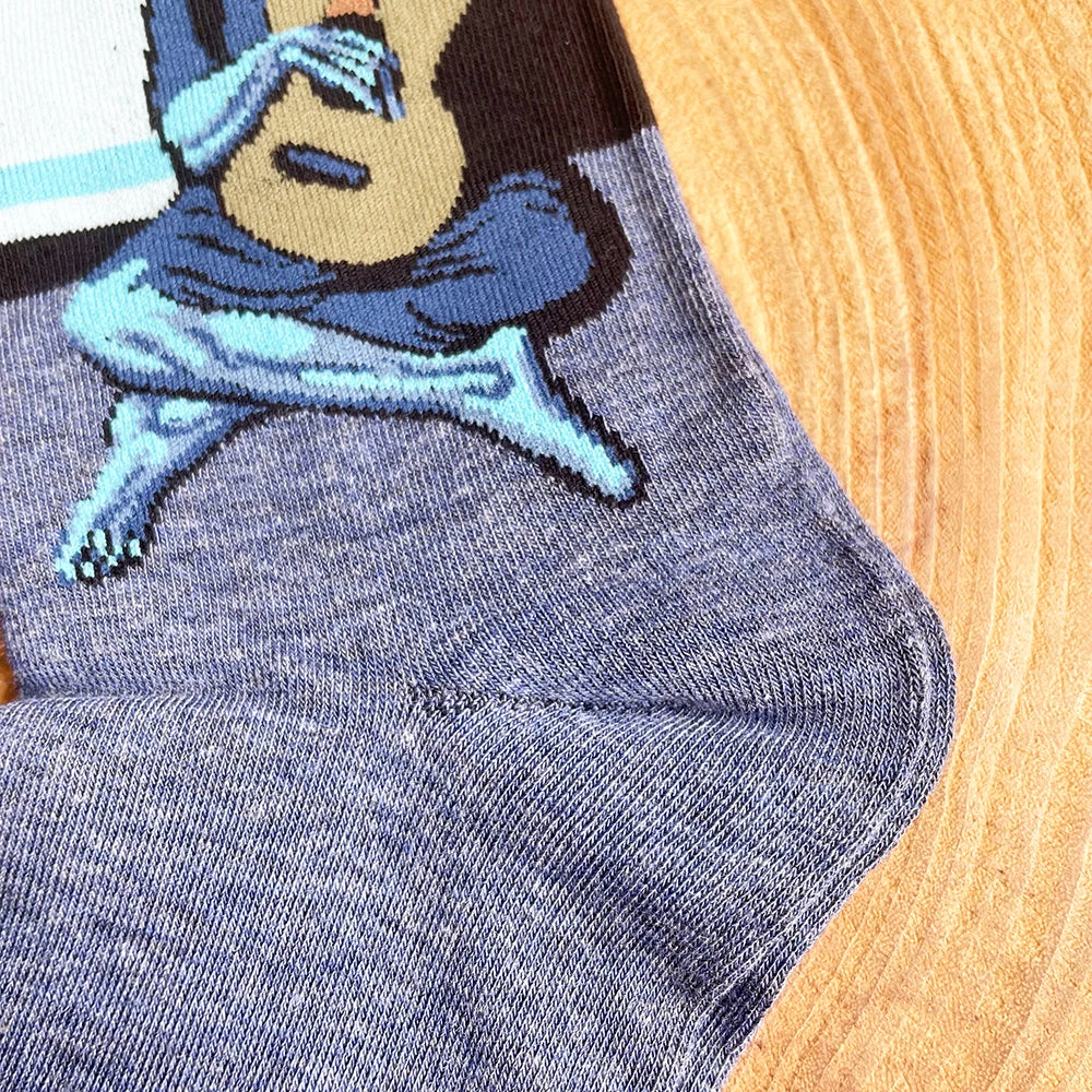 Retro Art Oil Painting Series Socks