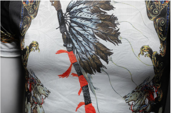 White Classic Print Summer Style Men T-Shirt