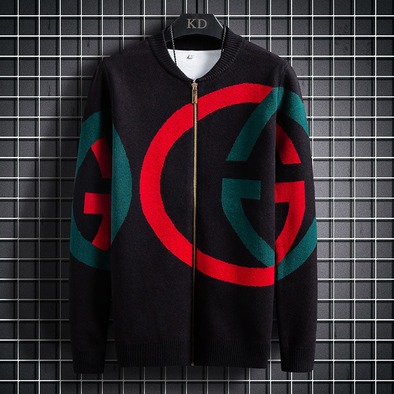 Chaqueta de manga larga con letras Big G