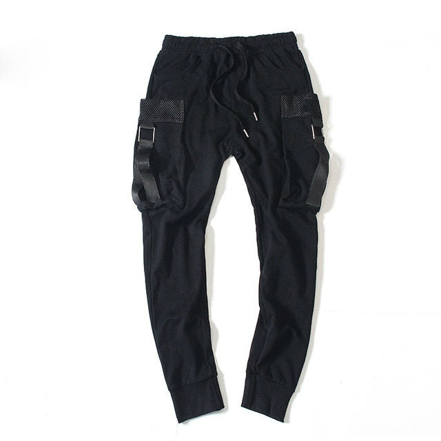 Fit Casual Large Pocket Street Style Men Pants